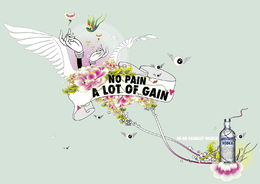 Absolut Swallow產(chǎn)品廣告設(shè)計(jì)鑒賞